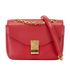 Medium C, &pound;550, Handbags, Red, Leather, Front view